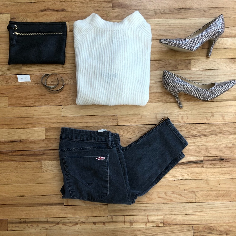 Nine West snake skin pumps size 6 NWT